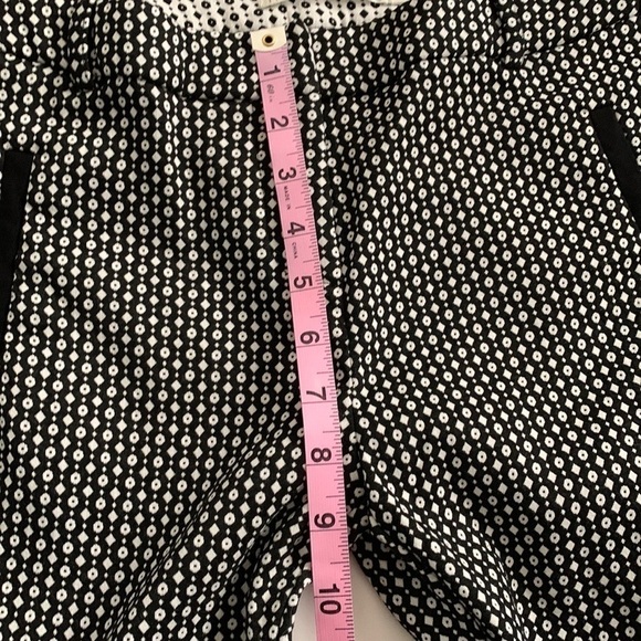 Mosaic & Co. Black and White Print Skinny Pants - Picture 7 of 12